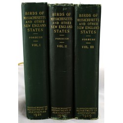 Birds of Massachusetts & Other New England States (3 volume set)